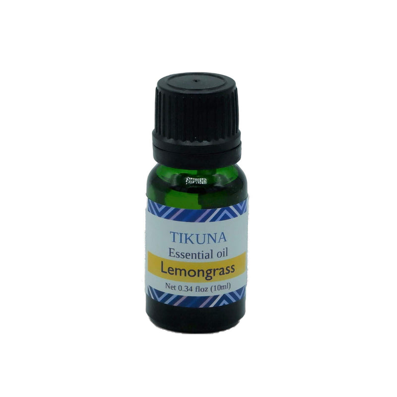 TIKUNA Lemongrass Essential Oil - 100% Natural & Ethical - Aromatherapy - 0.34 floz (10ml) - BeesActive Australia