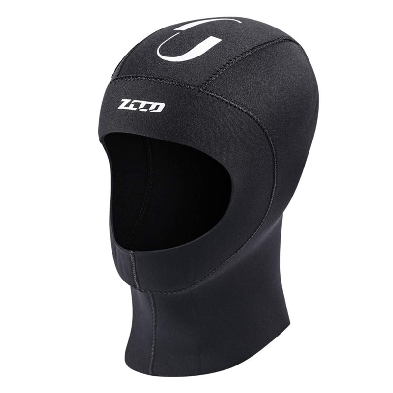 [AUSTRALIA] - ZCCO1 Scuba Diving Hood 3mm/5mm Neoprene Wetsuit Hood Durable Stretchable Diving Cap, Surfing Thermal Hood for Snorkeling Kayaking Sailing Canoeing Water Sports 5mm XX-Large 