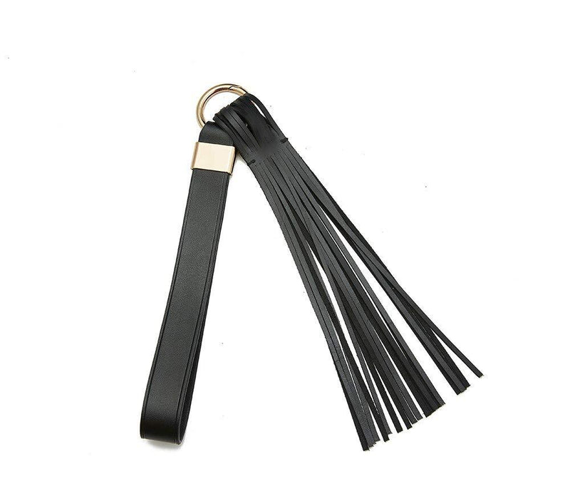 [AUSTRALIA] - Spreeze Equestrian Jump Bat 19 Inch Short Horse Riding Handle Crop English Whip with Soft Genuine Leather Harness for Teaching Training Tool 