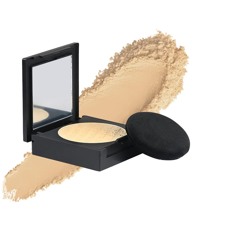 SUGAR Cosmetics Powder Play Banana Compact Long-Lasting, Oil-Controlling, Smooth Application - BeesActive Australia