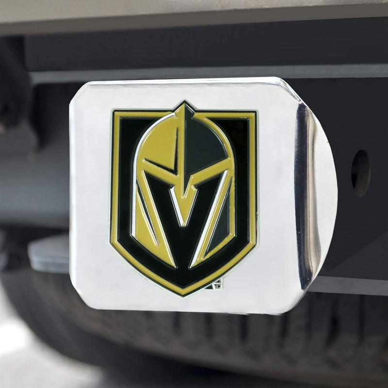 FANMATS NHL - Vegas Golden Knights Hitch Cover - 3D Color Emblem, Chrome, 2in. Type III - BeesActive Australia