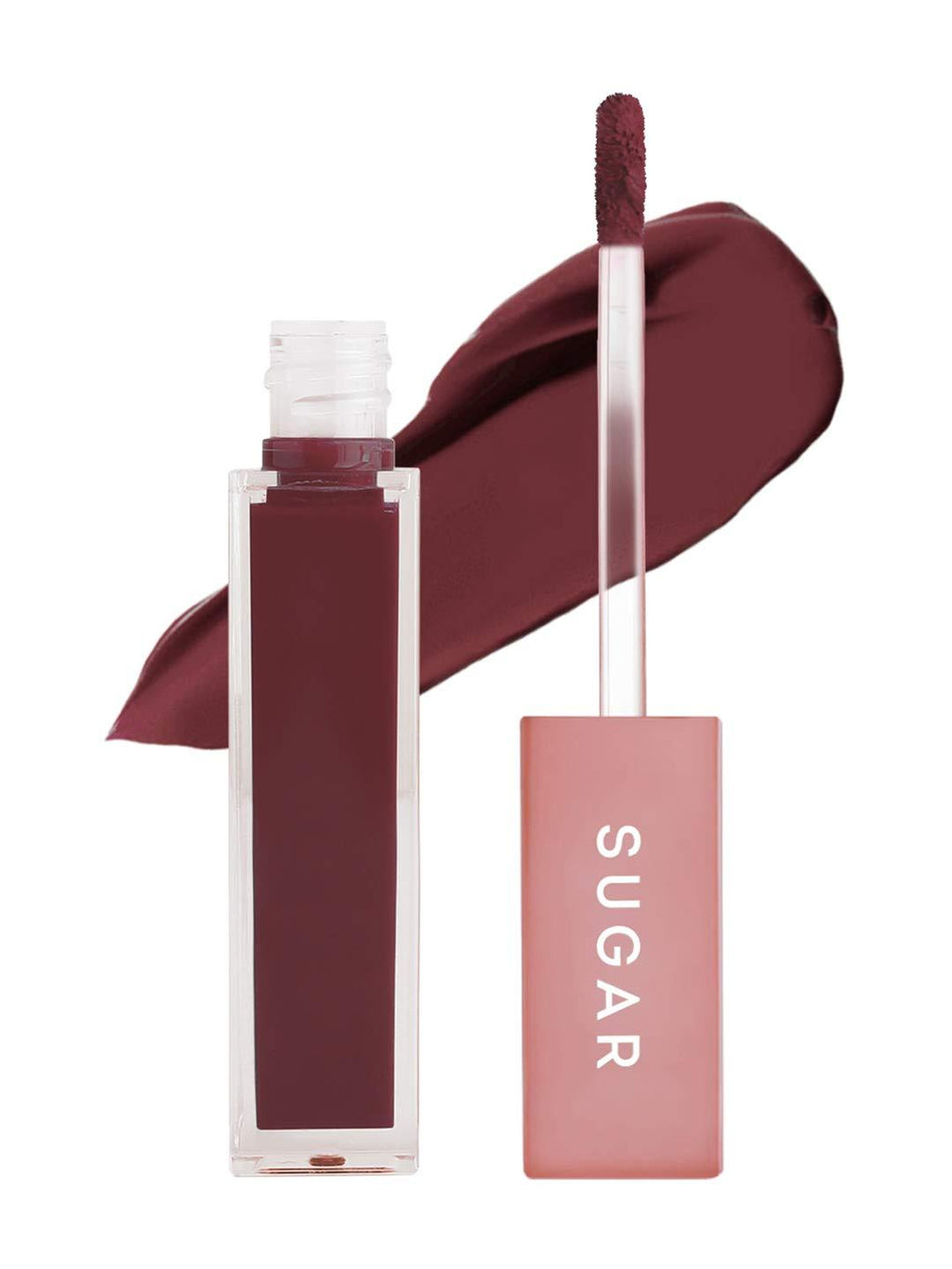 SUGAR Cosmetics Mettle Liquid Lipstick - 07 Bellatrix (Mauve pink with brown undertones) Creamy Lightweight Texture, Silky Smooth Lips 07 Bellatrix (Mauve pink with brown undertones) - BeesActive Australia