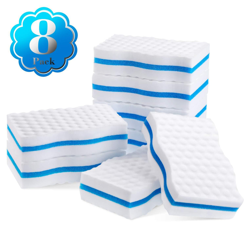 [AUSTRALIA] - Outus 8 Pack Boat Scuff Erasers Boat Sponge for Cleaning Streak Deck Marks Magic Boating Accessories Wave 