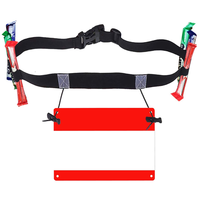 Triathlon Race Belt with Number Bib Holder for Running on Marathon or Tri Simple Black Belt - BeesActive Australia