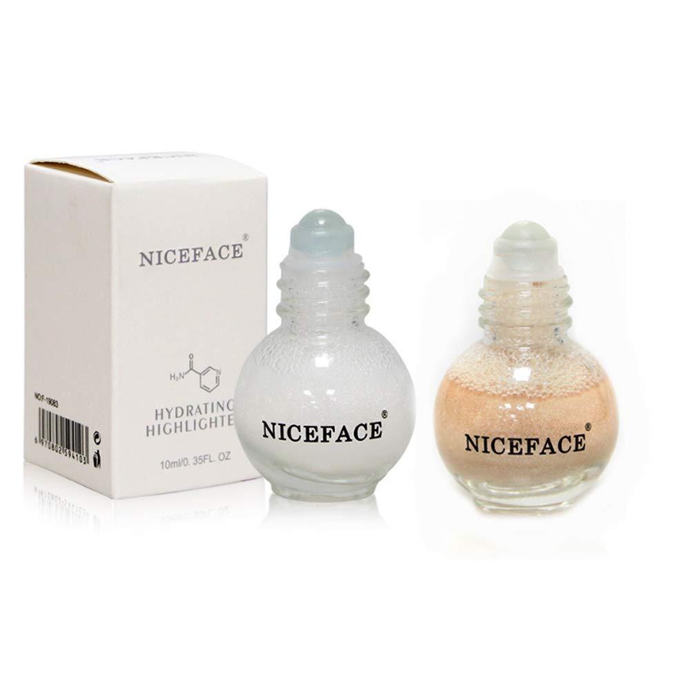 Niceface Liquid Glow Shimmer Hydrating Highlighter, Size 10ml/0.35Fl Oz (2 pack) - BeesActive Australia