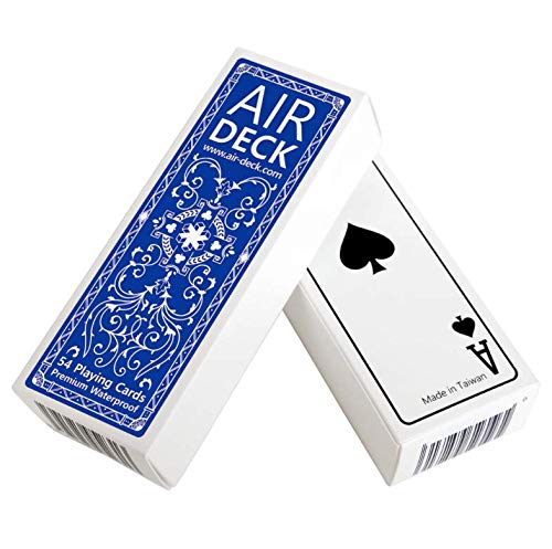 Air Deck Travel Playing Cards Classic Blue - BeesActive Australia