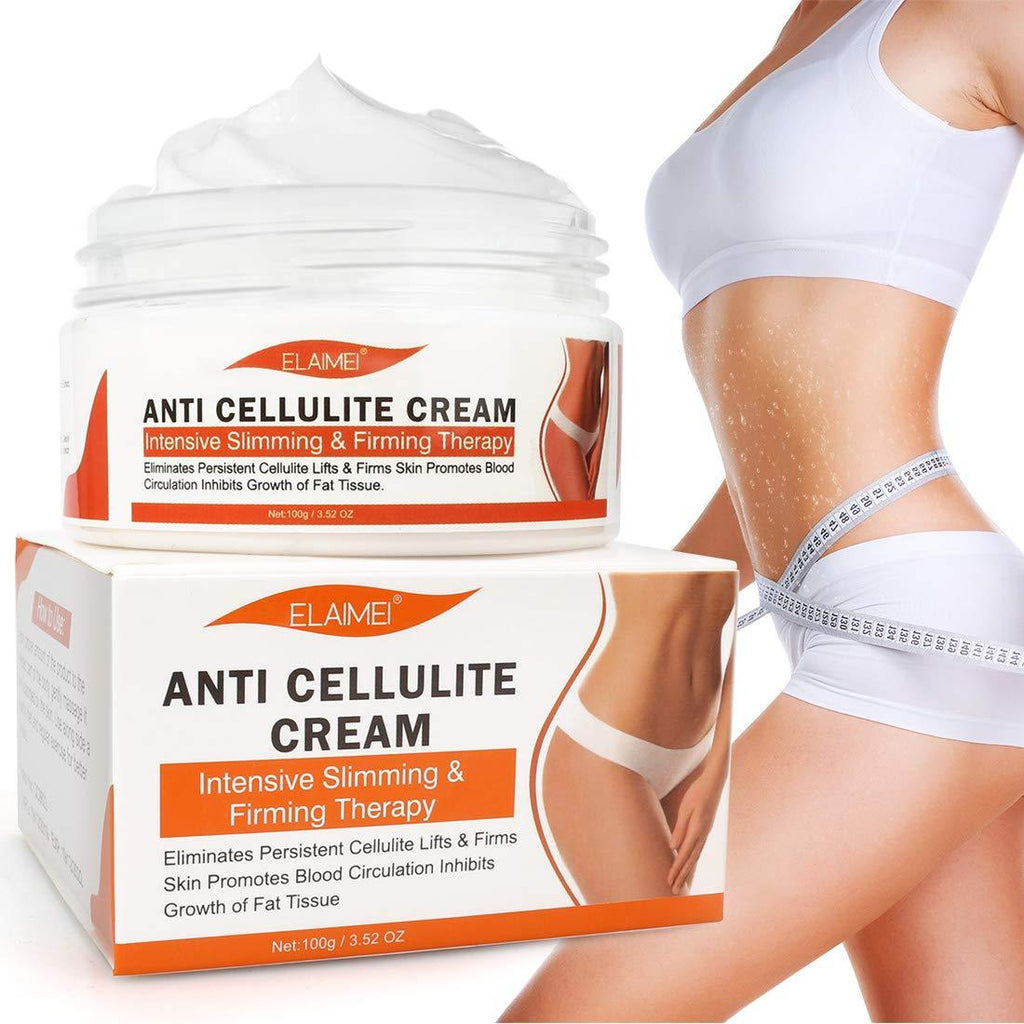 Anti Cellulite Cream, Slimming Cream for Tummy, Abdomen, Belly and Waist - Firming Cream - Hot Cream for Weight Loss, Body Fat Burning Massage Gel - 100g - BeesActive Australia