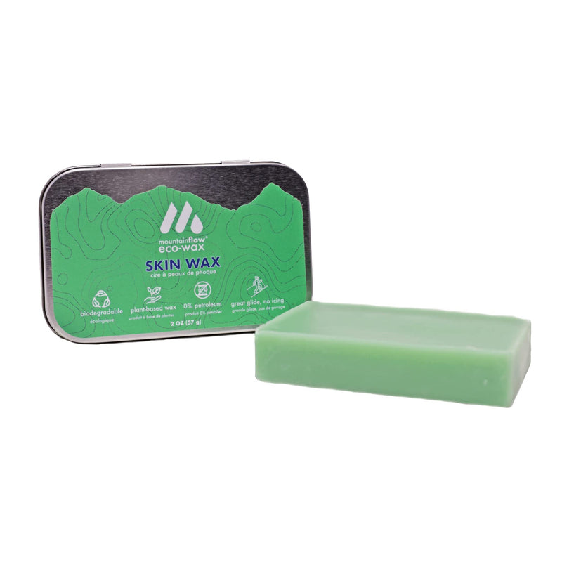 mountainFLOW eco-wax Skin Wax (Rub-On), Plant-Based + Biodegradable, Prevents Icing, Great Glide - BeesActive Australia