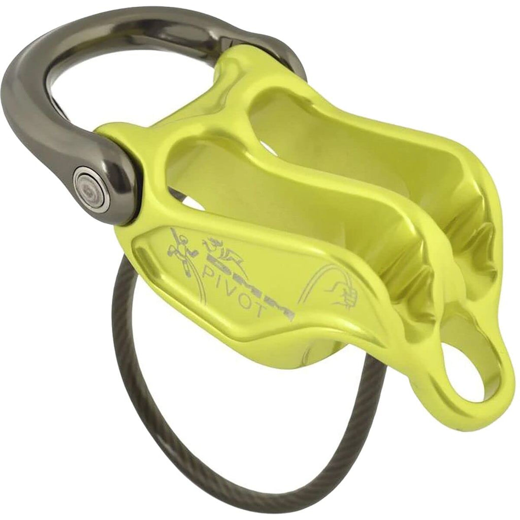 DMM Pivot Belay Device Lime One Size - BeesActive Australia