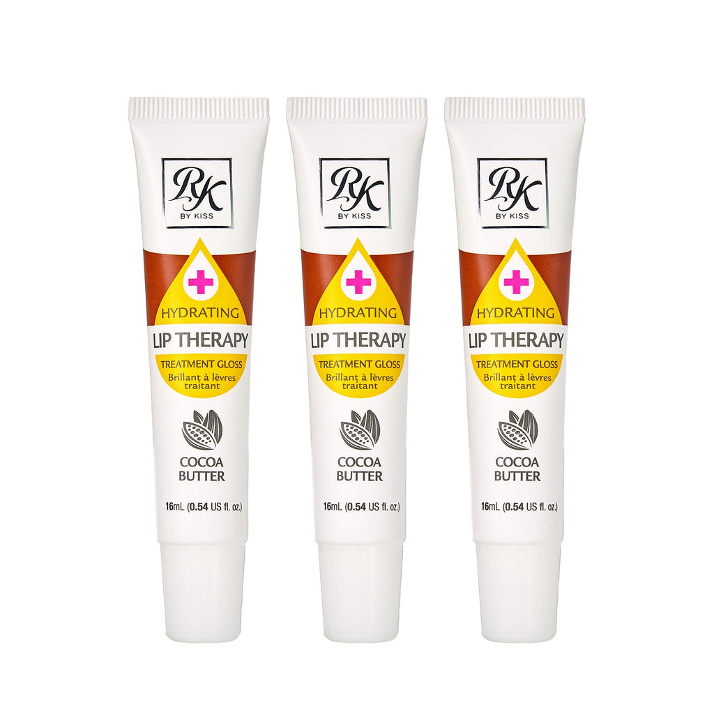 Ruby Kisses Hydrating Lip Therapy Treatment Gloss Cocoa Butter RLO03D1 (3 PACK) 3 PACK - BeesActive Australia