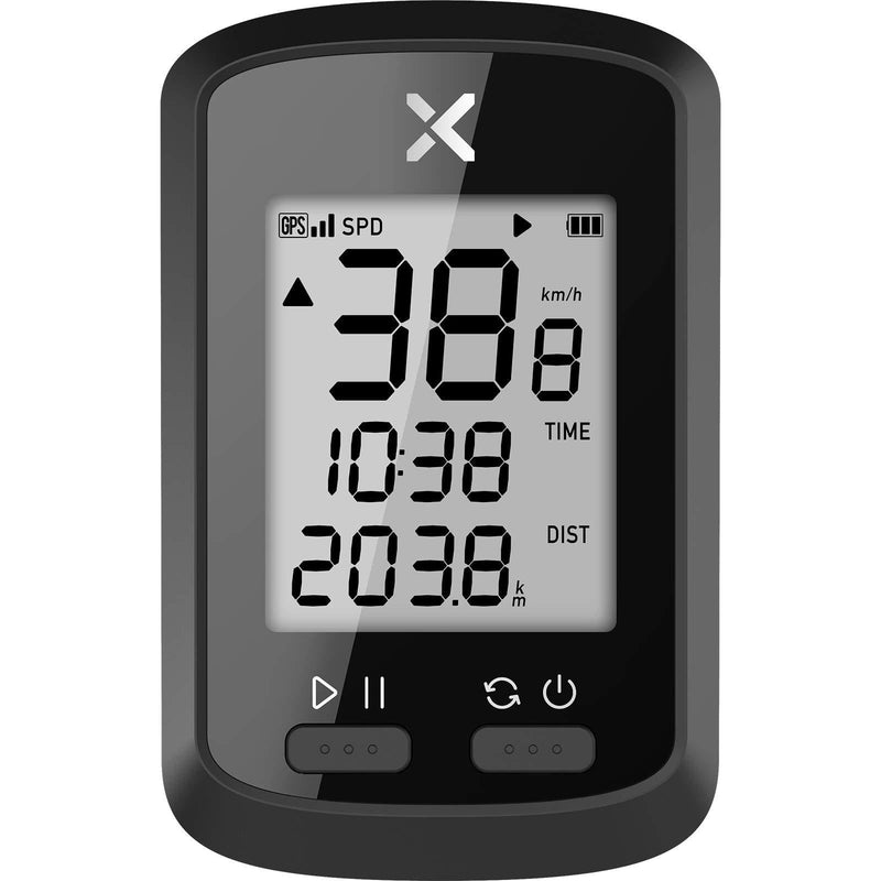 XOSS G GPS Bike Computer, Wireless Bluetooth Bike Speedometer and Odometer, Rechargeable Cycling Computer MTB Tracker with LCD Automatic Backlight Display, IPX7 Waterproof Fits All Bikes - BeesActive Australia