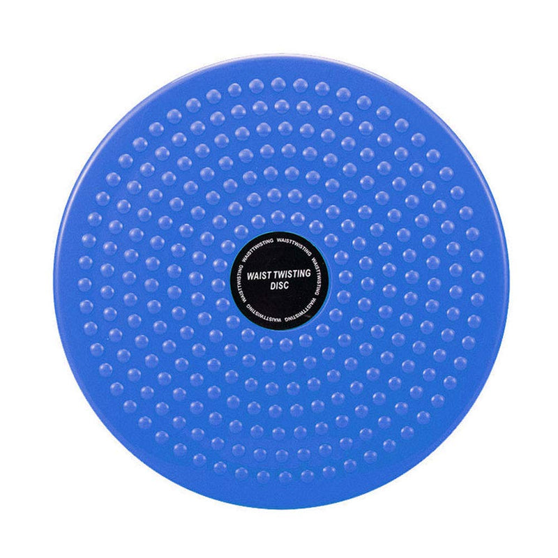 LISSO Twisting Waist Disc, Body Shaping Twisting Waist Machine Rotating Board Female Twister Exercise Sports Equipment Aerobic Exercise Foot Massage Blue - BeesActive Australia