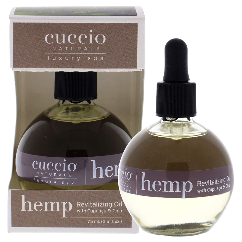 Cuccio Hemp Revitalizing Oil 2.5 Oz (I0098732) - BeesActive Australia