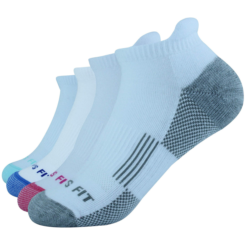 rifix Womens Ankle Running Socks,Cotton Low Cut Athletic Socks,No Show Sports Socks(4pairs/8pairs/12pairs) 4p Mix-color - BeesActive Australia