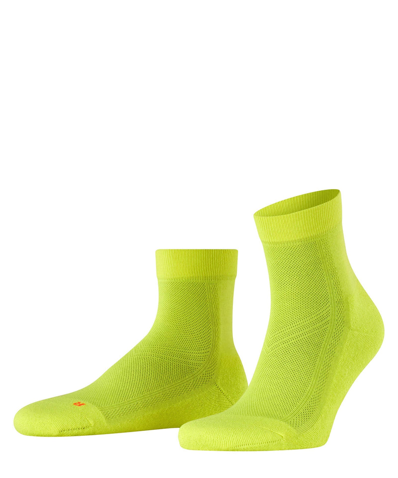 FALKE Unisex-Adult Cool Kick Short Socks, Breathable Quick Dry, More Colors, 1 Pair 6.5-8.5 Yellow (Lightning 1690) - BeesActive Australia