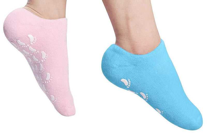 Moisturizing Gel Socks, Ultra-Soft Original Gel Socks Moisturizing Socks, Spa Gel Soften Socks for Dry Cracked Feet Skins, - BeesActive Australia