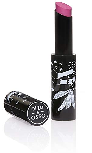Olio E Osso - Natural Crema Lipstick | Clean, Non-Toxic Makeup (Ibisco | Hibiscus Pink) Ibisco | Hibiscus Pink - BeesActive Australia