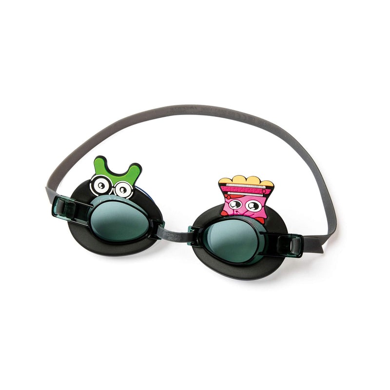 Hydro-Swim Bestway Character Kids Goggles, Cartoon Character, Mulitcolor, Youth (10278) - BeesActive Australia