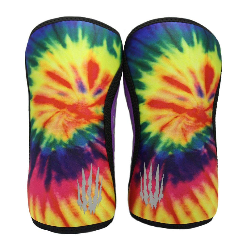 ** New ** Knee Sleeve (Tie Dye, 7mm - Medium 11.5"-13.5") Tie Dye 1 Pair (Pack of 1) - BeesActive Australia