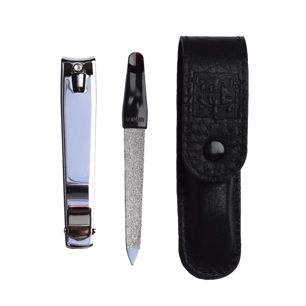 Geo F Trumper 2 Piece Clipper Set (Black) Black - BeesActive Australia