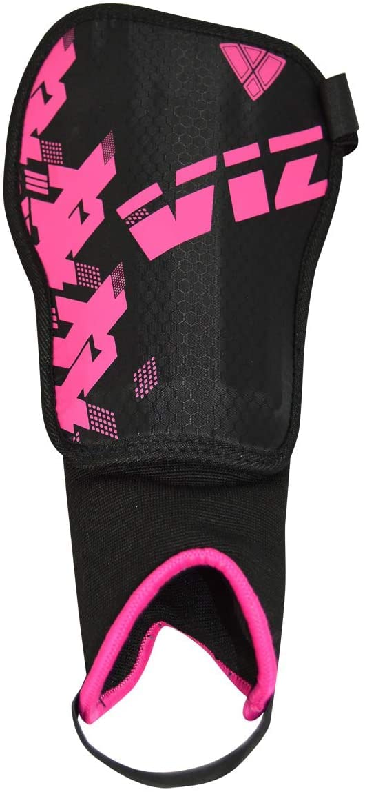 VIZARI Napoli Flexx Kids Soccer Shin Guards Hard PP Shell Shin Guards with Adjustable Straps and Padded Backing - Size PW- Shin Guards with Unique Graphics Stylish for Boys and Girls - BeesActive Australia