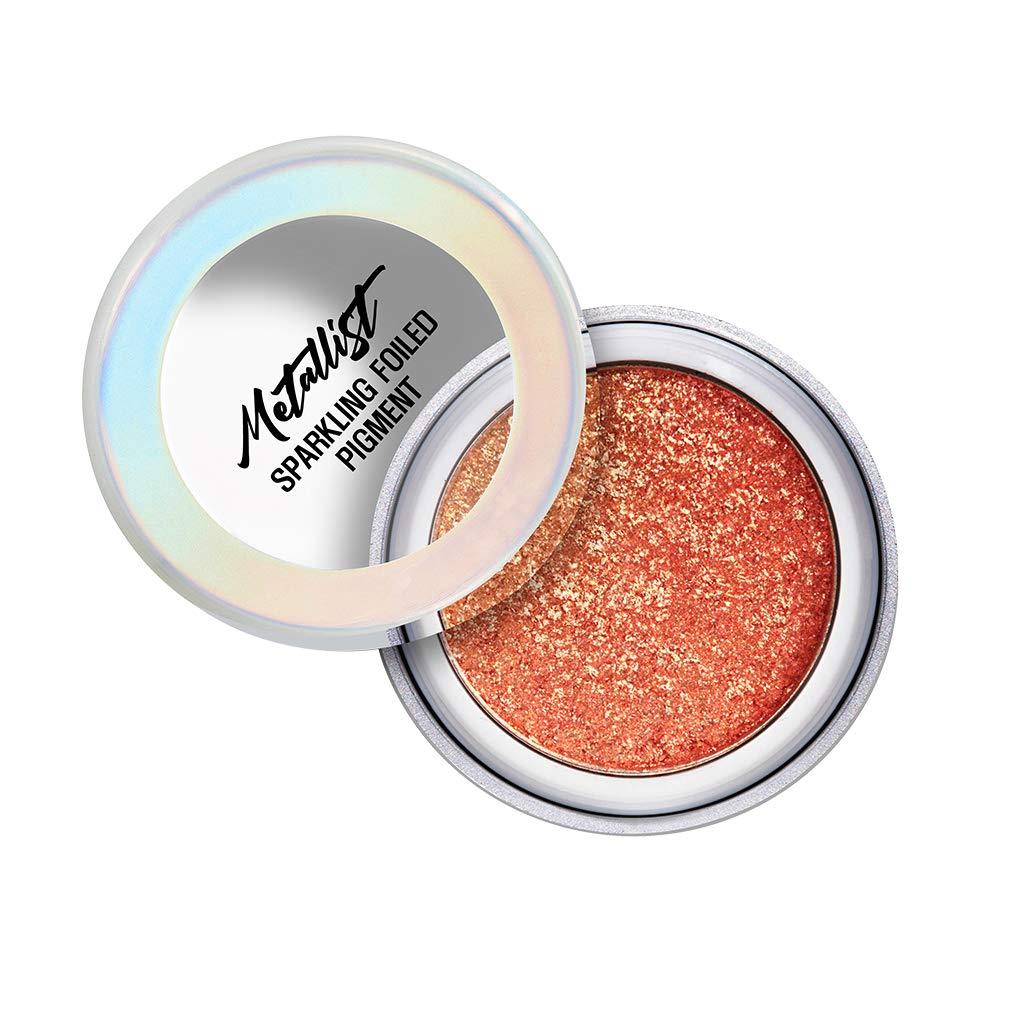 TOUCH IN SOL Metallist Sparkling Foiled Pigment 1.3g - Dazzling Sparkles Gorgeous Glitter Eye Shadow, Holographic Look, Diamond and Pearl Powders (#8 Dazzling Sunset) - BeesActive Australia