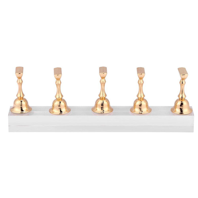 Nail Tips Stand Holder, Practice Stand Base Display Tools Set for Art Salon DIY and Traning Manicure, Magnetic Stuck Crystal Nail Art Holder Finger Practice Display Stand - BeesActive Australia