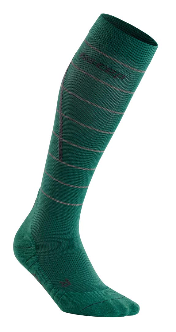 CEP Men's Reflective Socks Green 3 - BeesActive Australia