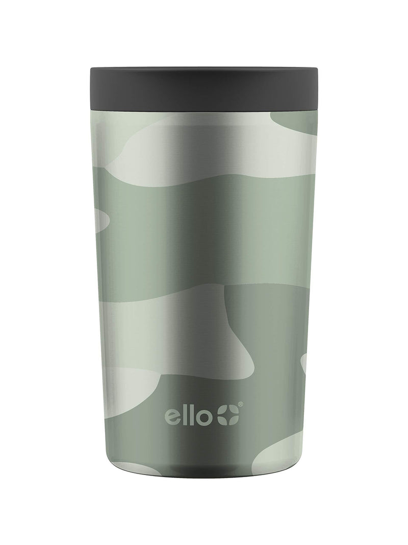 [AUSTRALIA] - Ello Jones Stainless Steel Travel Coffee Mug - Travel Tea Mug, 11oz, Camo Camo (11oz) 