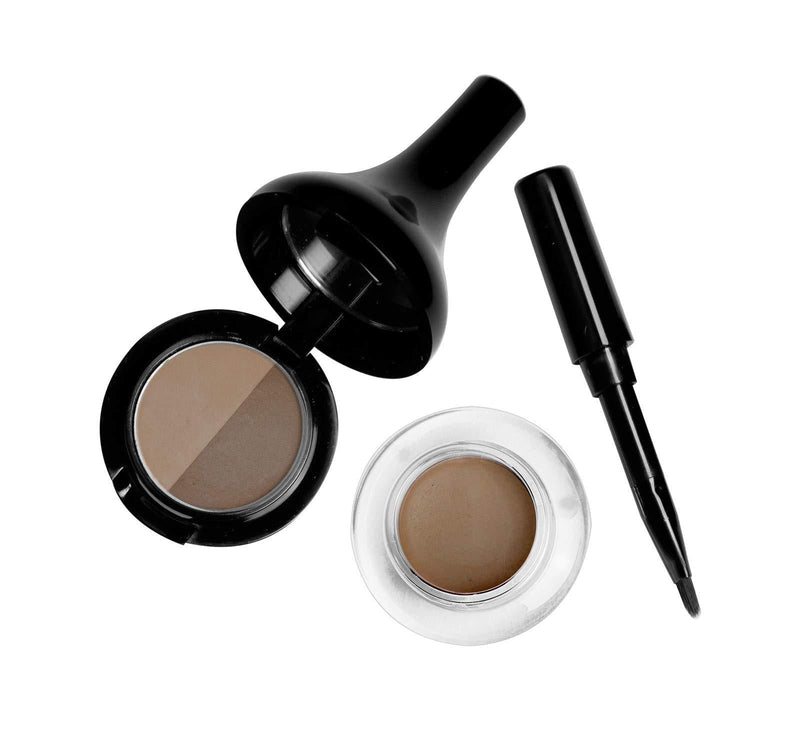 KRISTOFER BUCKLE Brow Champion Brow Enhancing Pomade and Powder Blonde 0.09 oz. | All-In-One Brow Enhancing Product, Featuring A Pomade & Two Powders for Fuller Looking Brows | Blonde - BeesActive Australia