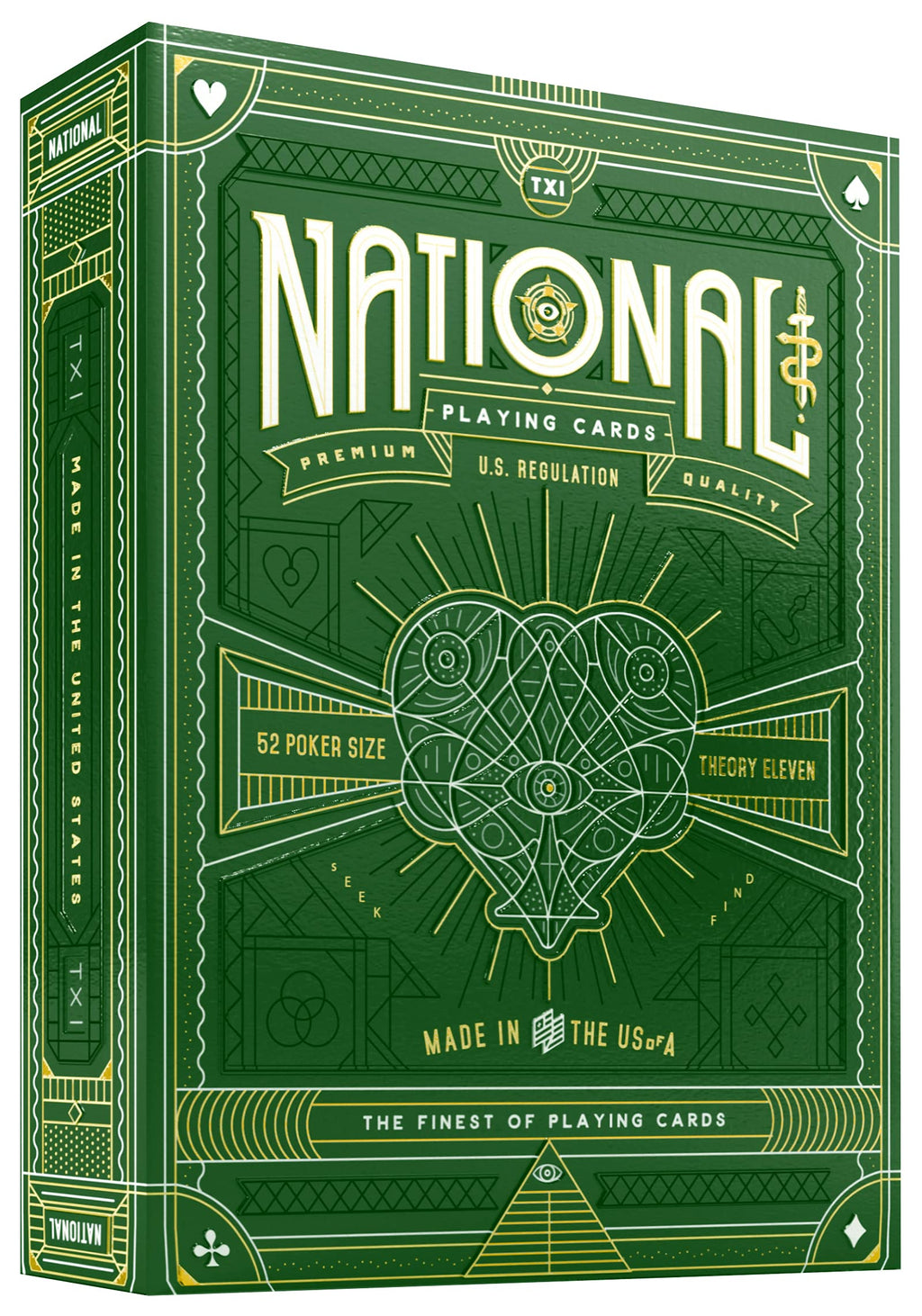 theory11 National Playing Cards (Green) - BeesActive Australia