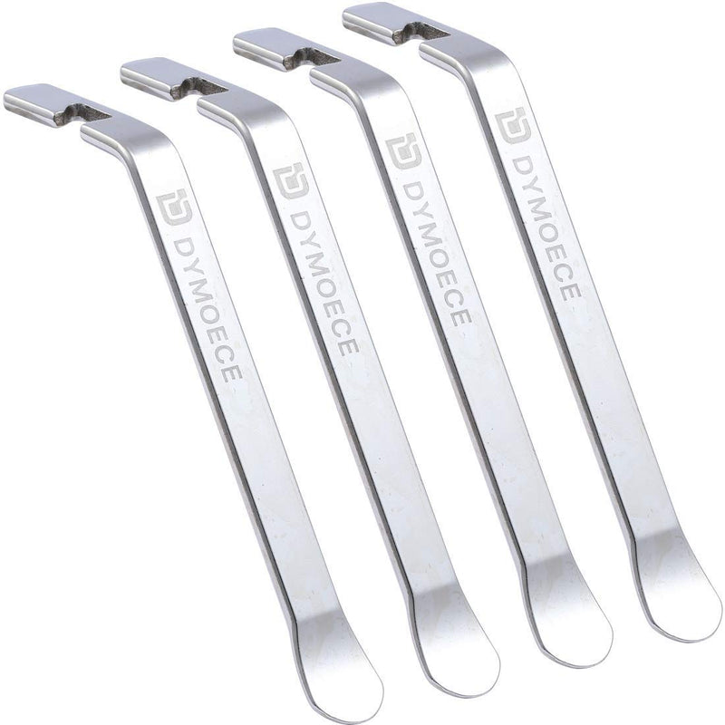 Dymoece Bicycle Tire Lever Bike Tyre Spoon Iron Changing Tool,Cycling Tire Repair Tool Steel-4pcs - BeesActive Australia