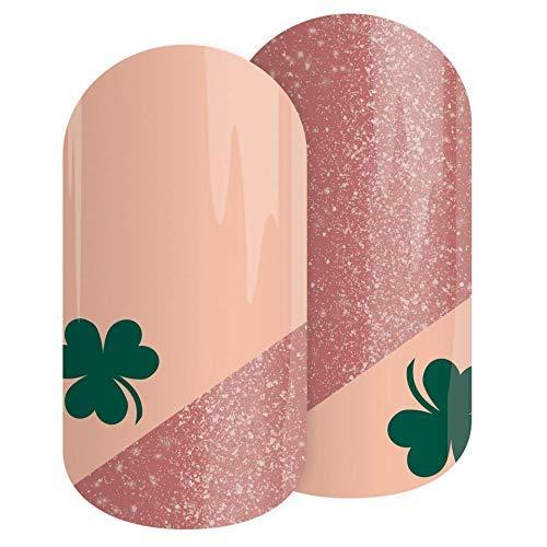 IRISH LUCK Jamberry Lacquer Strips - Quick & Easy Nail Decal Design - Fun & Trendy Nail Art Stickers - BeesActive Australia