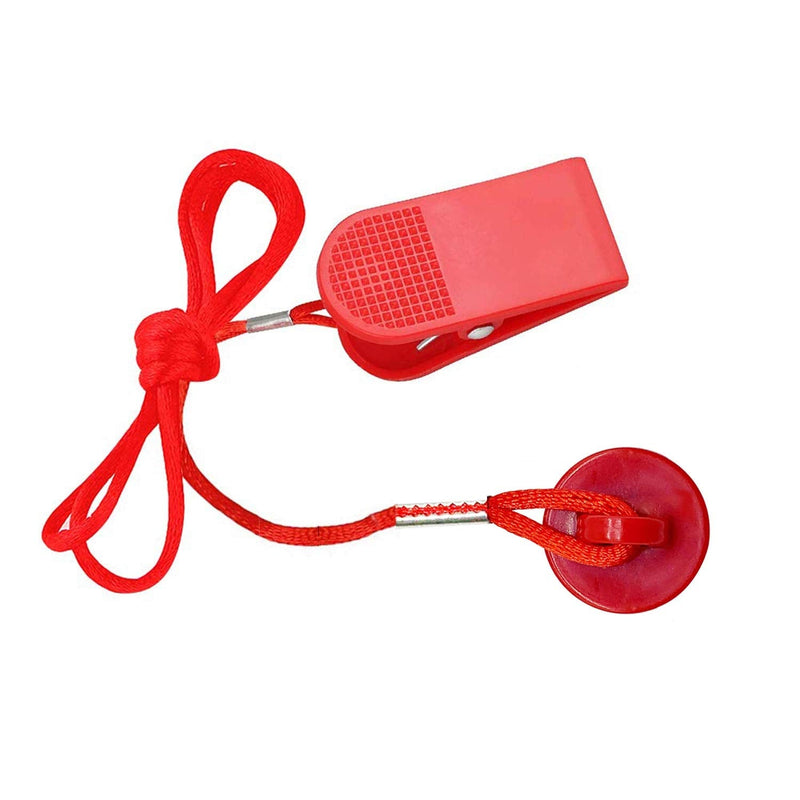 Treadmill Universal Magnet Safety Key for All NordicTrack, Proform, Image, Weslo, Reebok, Epic, Golds Gym, Freemotion, and Healthrider Treadmills Red - BeesActive Australia