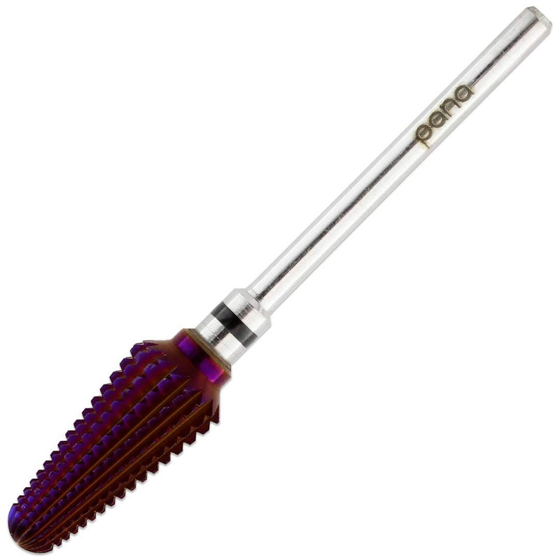 PANA Purple Tornado Nail Carbide Bit - Two Way Rotate use for Both Left and Right Handed - Fast remove Acrylic or Hard Gel - 3/32" Shank - Manicure, Nail Art, Drill Extra Coarse - BeesActive Australia