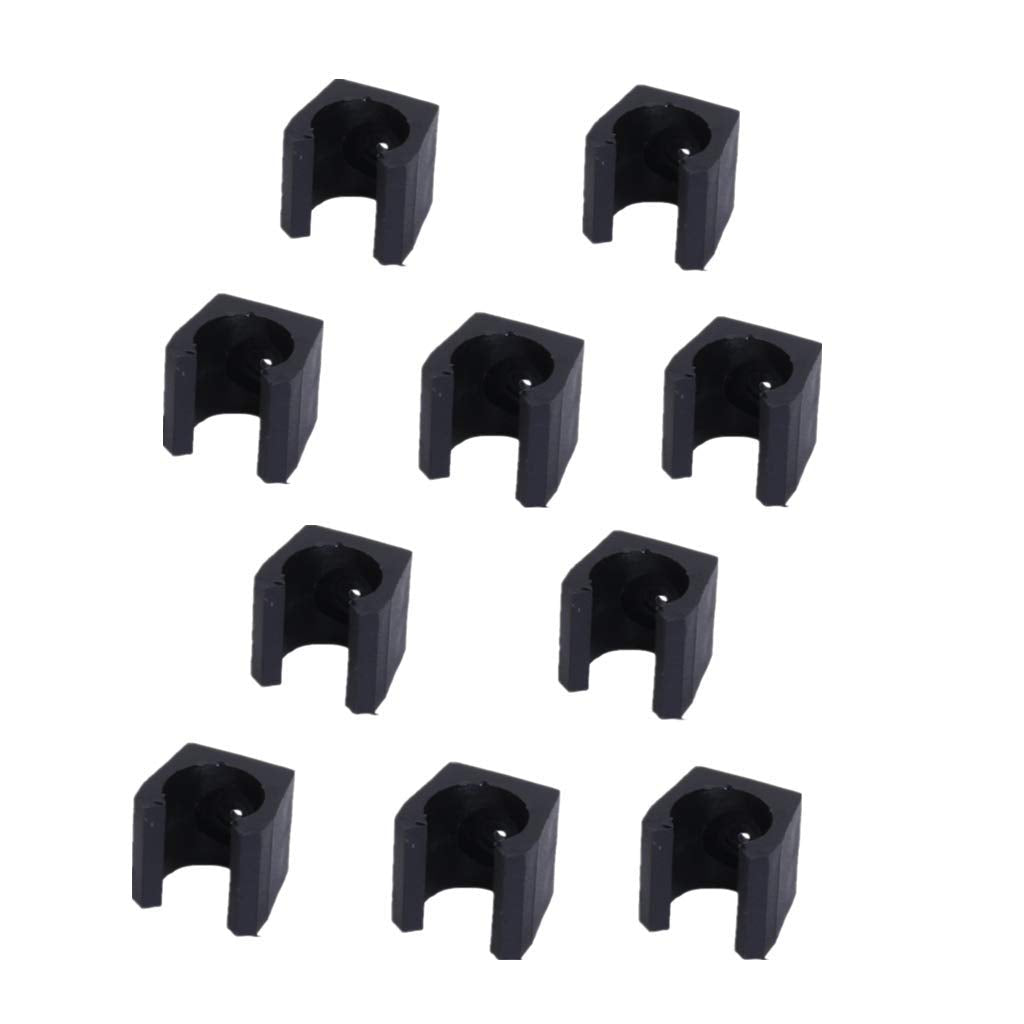QYM 10 Pieces Billiards Snooker Cue Clips Cue Locating Clip Holder Small Cue Clips Storage Clamps fit for Pool Cue Racks Small Size - BeesActive Australia