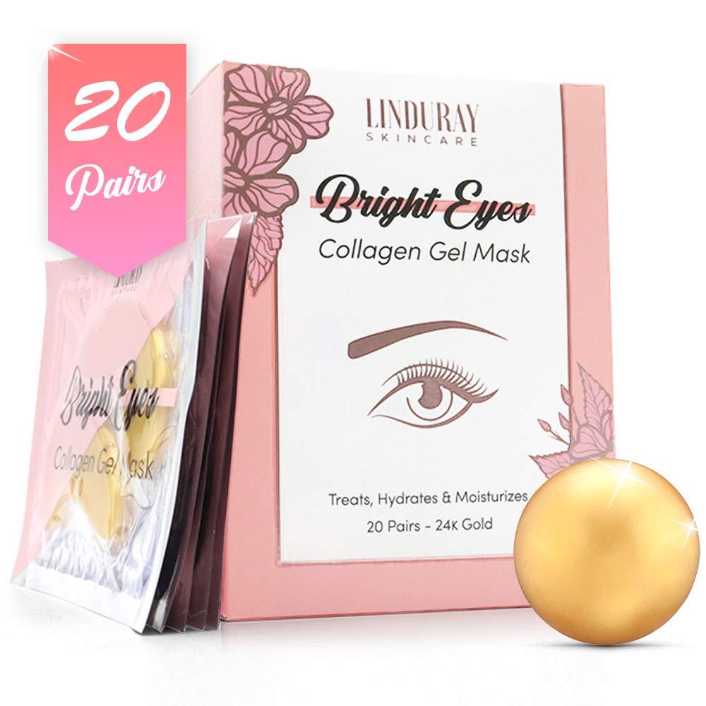 24k Gold Collagen Eye Pads Mask (Gold) - BeesActive Australia