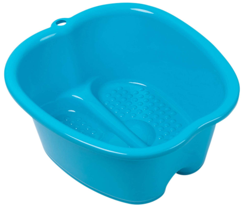 Foot Soaking Bath Basin – Large Size for Soaking Feet | Pedicure and Massager Tub for at Home Spa Treatment | Callus, Fungus, Dead Skin Remover, Blue - BeesActive Australia