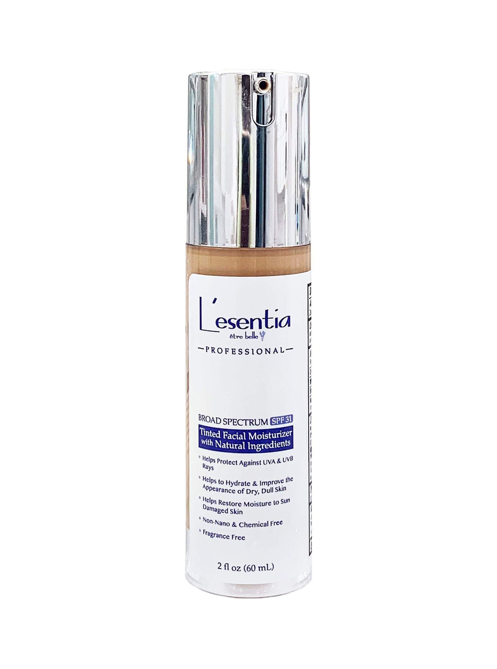 Lesentia Tinted Moisturizer with SPF 31 – Tinted Moisturizer For Face With Spf and Blemish Concealer with All Natural Ingredients like Shea Butter, Jojoba Oil, Vitamin E and Zinc (Medium - 2fl oz) - BeesActive Australia