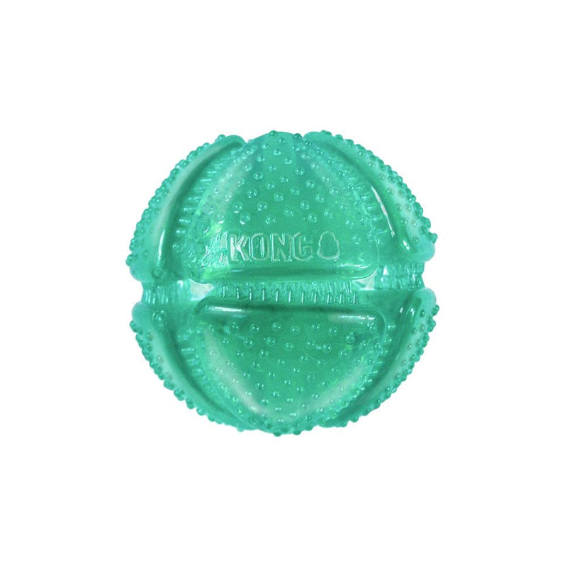 KONG - Squeezz Dental Ball - Unique Flexible Texture, Teeth and Gum Cleaning Dog Toy - for Medium/Large Dogs - BeesActive Australia