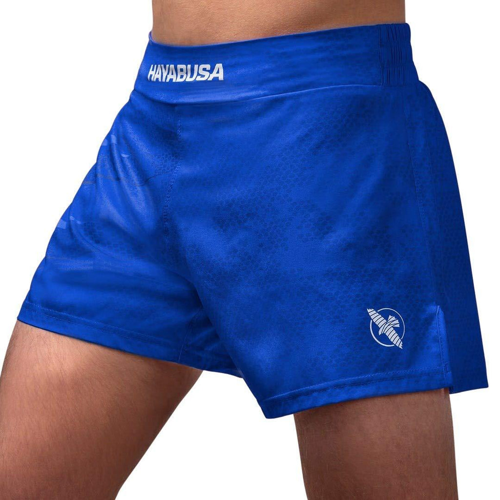 [AUSTRALIA] - Hayabusa Arrow Kickboxing Shorts Blue 36 