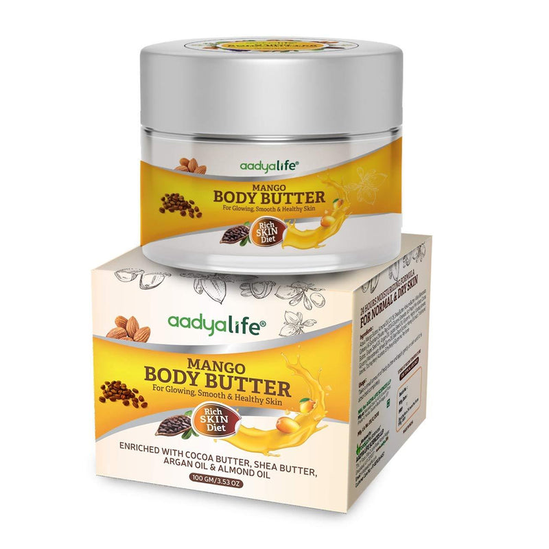 Aadya Life Body Butter (Mango Butter, Pack of 1) Mango Butter - BeesActive Australia