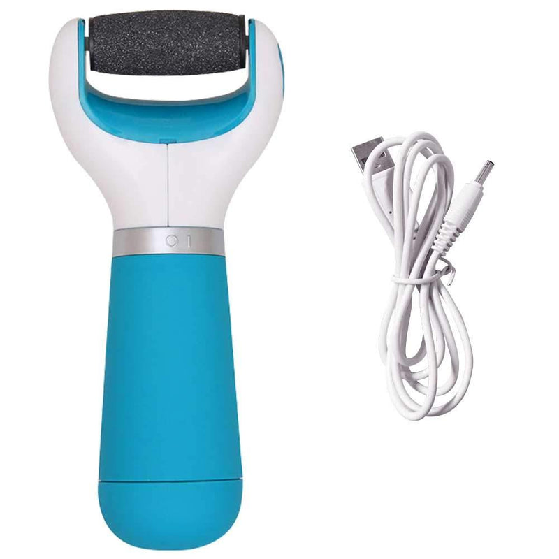 Electronic Pedicure Foot Files, Powerful Callus Remover for Dead Hard Cracked Skin for Dry Feet, Callused Skin, Cracked Heels (Blue) - BeesActive Australia