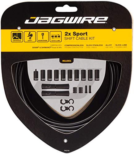 Jagwire 2X Sport Shift Kit for Adult Unisex, Black, One Size - BeesActive Australia