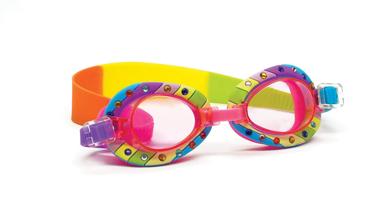Juice Box unisex child Kids Goggles Swimwear Cover Up Set, Rainbow, One Size US - BeesActive Australia