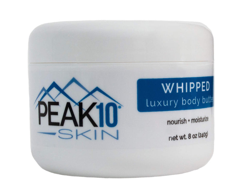 PEAK 10 SKIN - Luxury WHIPPED Body Butter nourish + moisturize 8oz - BeesActive Australia