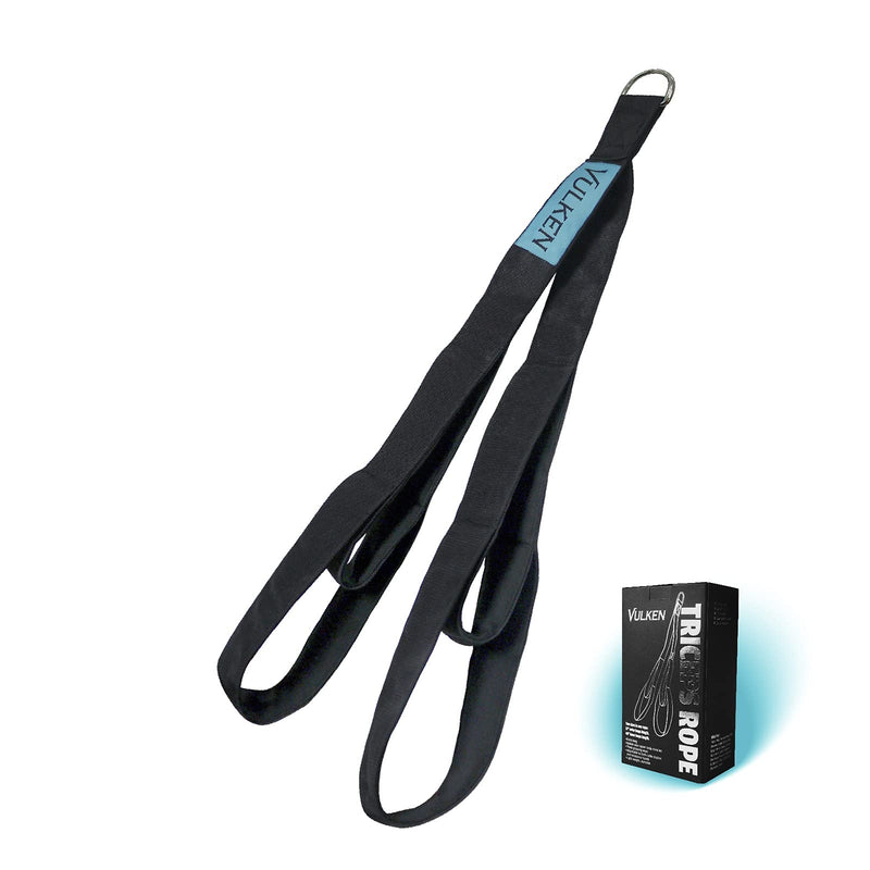 Vulken Tricep Rope Cable Attachment. 28.7 Inch & 22 Inch Two Lengths Built in One Pull Down Rope. Triceps Extension Straps Gym Equipment. Home Workout Handles for Resistance Bands. - BeesActive Australia