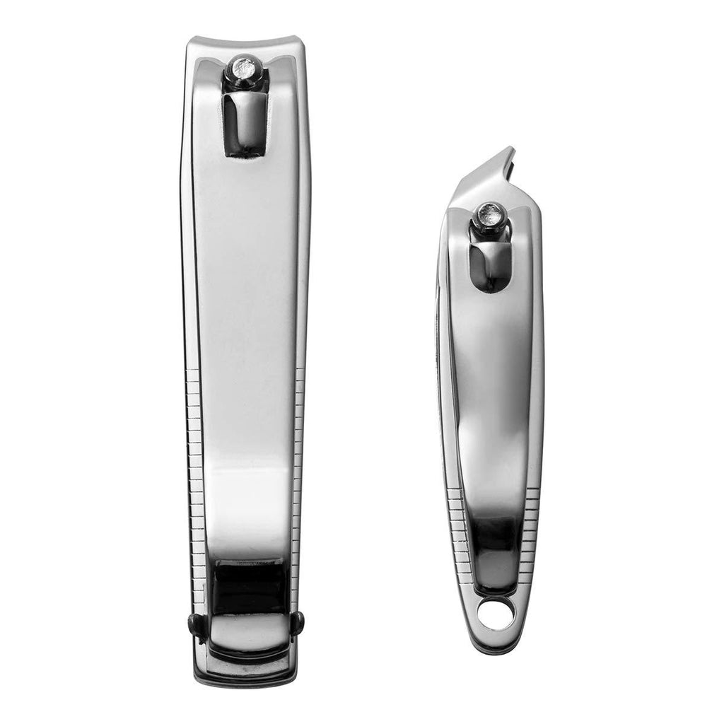 2 Pack Sharp Nail Clippers With File,Nail Clipper Set For Men And Women,Heavy Duty Toenail Clippers For Thick Nails - BeesActive Australia