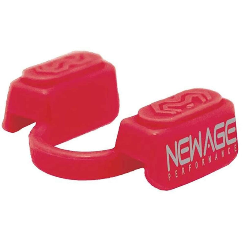 New Age Performance 5DS Sports and Fitness Mouthpiece - Lower Jaw - No-Contact Red - BeesActive Australia