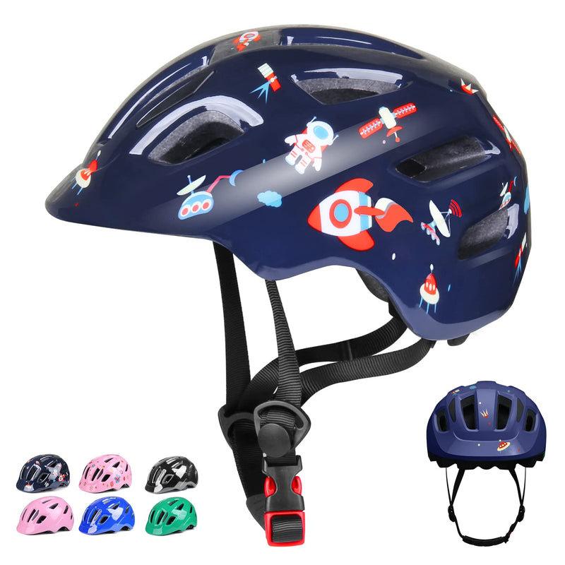GLAF Toddler Helmet Kids Bike Helmet Infant Helmet for Girls Boys Toddler Youth Sports Helmet Ventilation Baby Adjustable Helmet Skateboard Safety Cycling Helmet for 12 Months and Older XS(12 months-3 years ) ( 18.2"- 20.4" ) Astronaut - BeesActive Australia